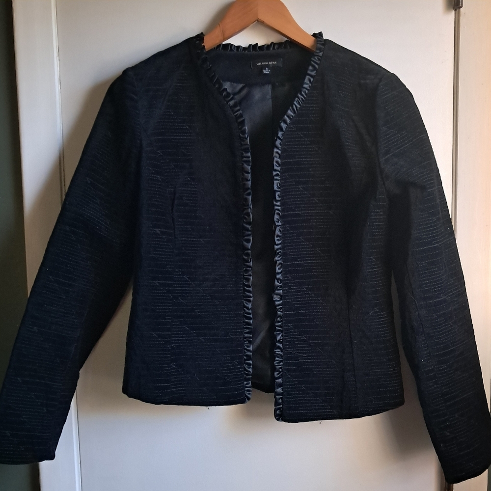 Saks Fifth Avenue Elegant Black Women's Jacket